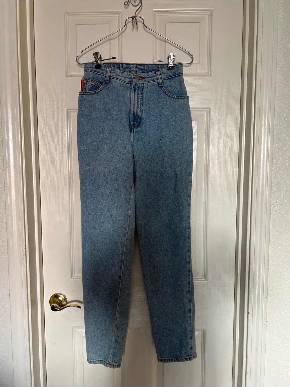 BONGO Straight-Leg High-Rise Light Blue Jeans (3L)